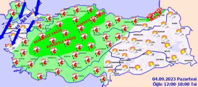 Meteoroloji'den 10 ile turuncu ve sarı uyarı! Sel ve su baskınları bekleniyor
