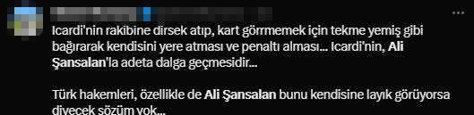 Ortalık yangın yeri! Bütün ülke Icardi'nin penaltı pozisyonunu konuşuyor