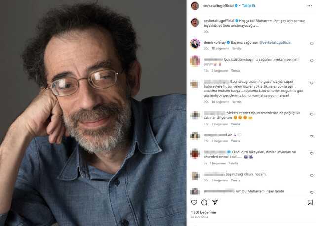 Süper Baba ve İkinci Bahar'ın senaristi Muharrem Buhara hayatını kaybetti Süper Baba ve İkinci Bahar'ın senaristi Muharrem Buhara hayatını kaybetti