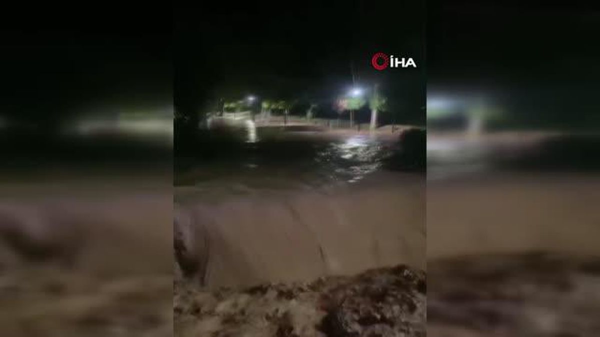 Aksaray'da Şiddetli Yağış Sel Felaketi