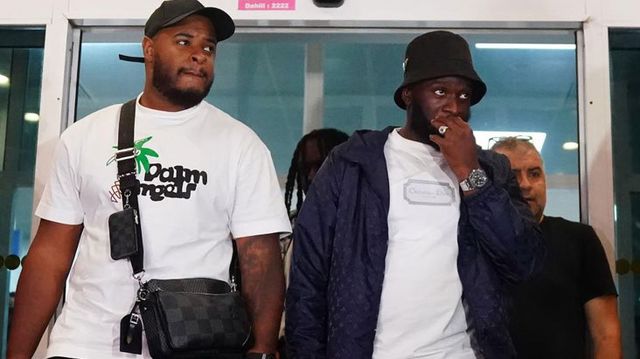 Galatasaray'ın yeni transferi Ndombele, İstanbul'a geldi