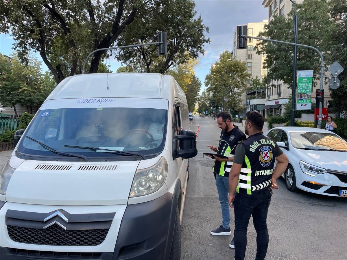 İstanbul'da Okul Servislerine Denetim