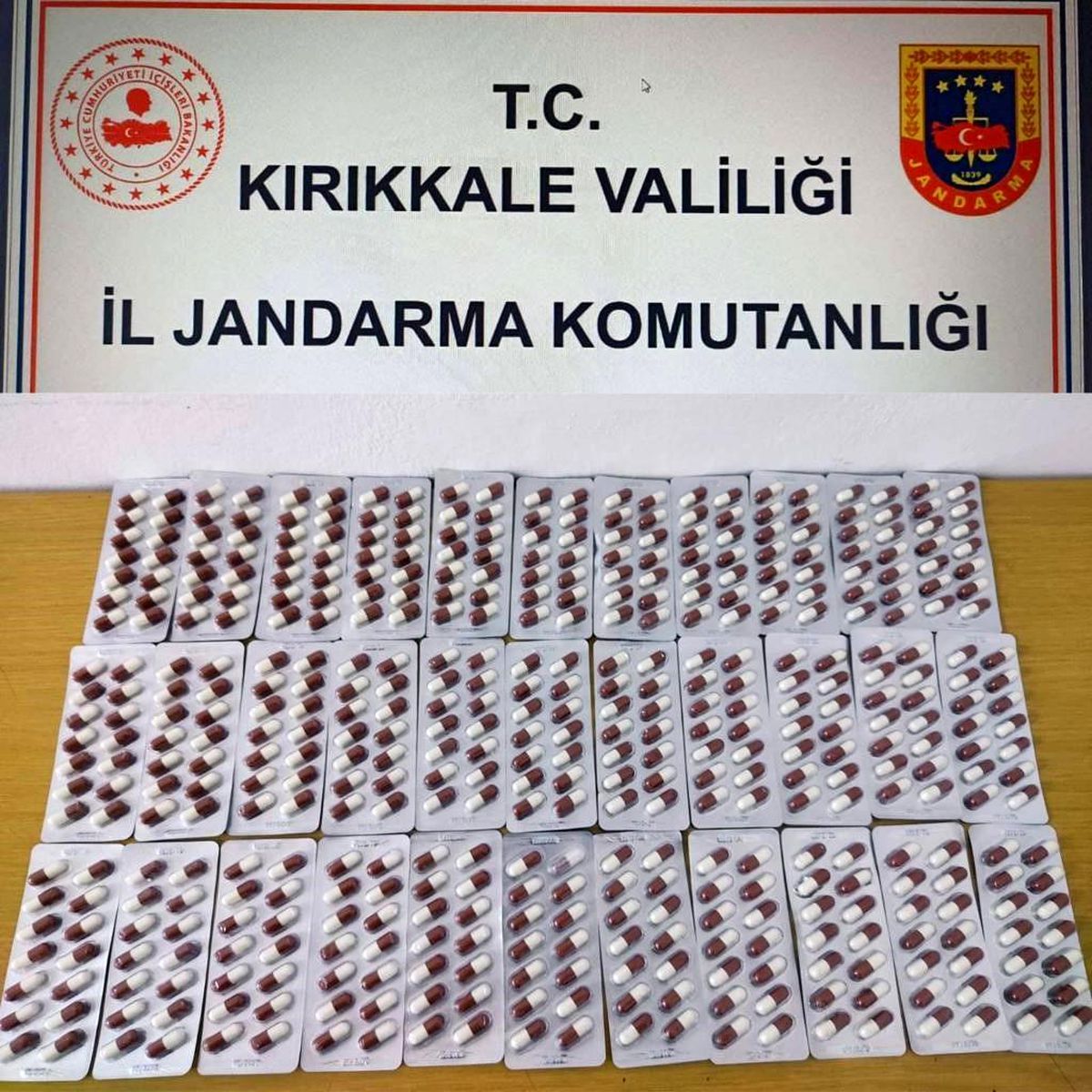 Kırıkkale'de 462 Adet Sentetik Ecza Hapı Ele Geçirildi