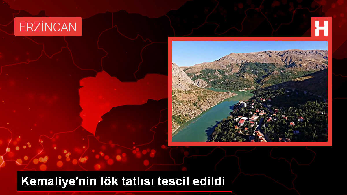 Kemaliye Lök Tatlısı Coğrafi İşaret Aldı