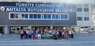 Antalya'nın Korkuteli ilçesinde grup yolunda asfaltlama çalışmaları başladı