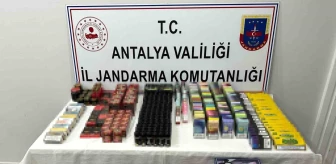 Manavgat'ta Kaçak Sigara Operasyonu: 60 Paket Kaçak Sigara ve 70 Ginseng Ele Geçirildi