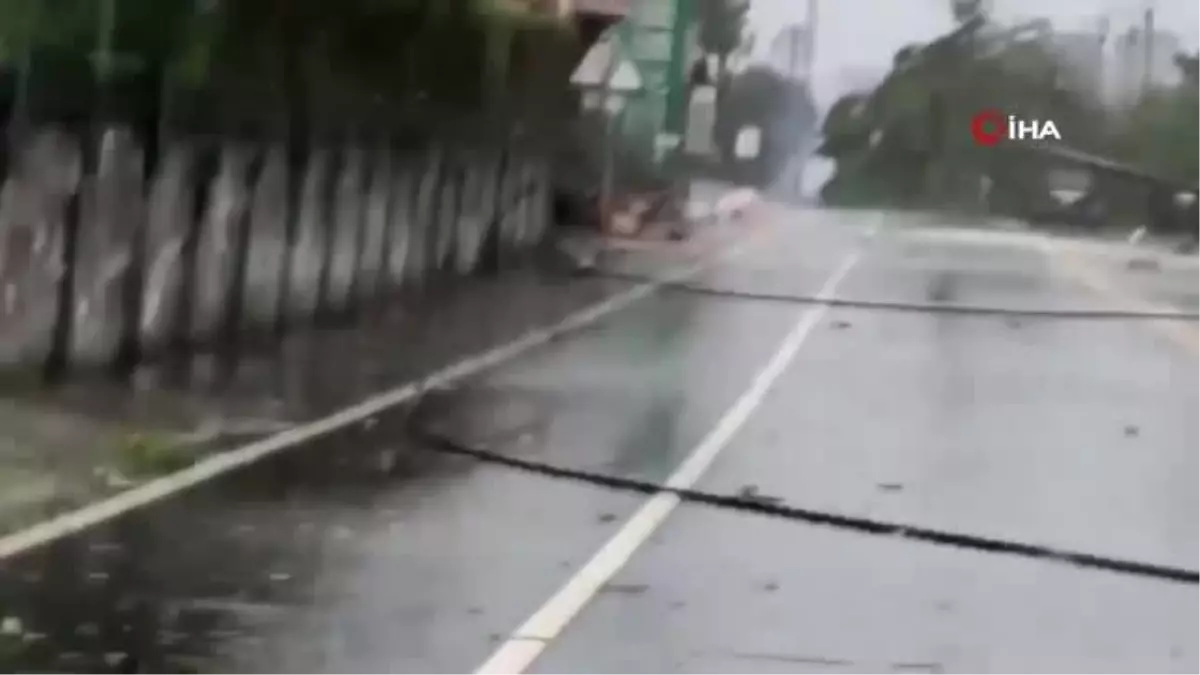 Tayvan'da Haikui Tayfunu alarmı