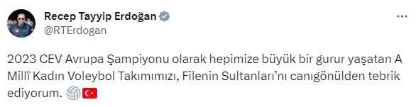 Türkiye, Avrupa Şampiyonu! İşte Filenin Sultanları'nın kazandığı para ödülü