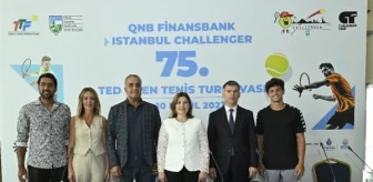 75. İSTANBUL CHALLENGER - TED OPEN ULUSLARARASI TENİS TURNUVASI BAŞLADI