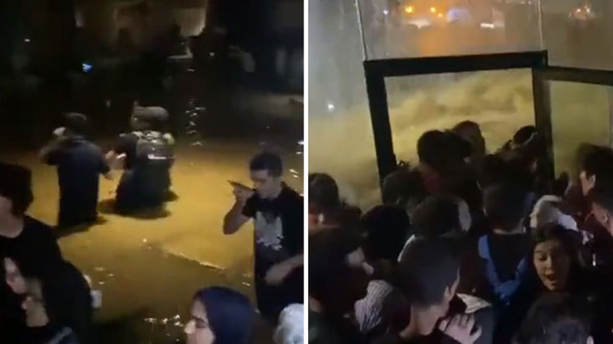 Başakşehir Millet Kıraathanesi sele teslim oldu, vatandaşlar mahsur kaldı