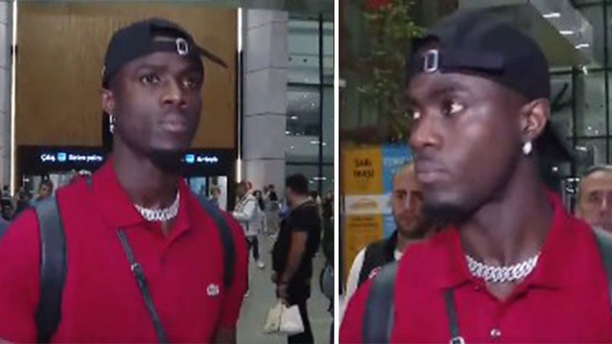 Beşiktaş'ın yeni transferi Eric Bailly, İstanbul'a geldi