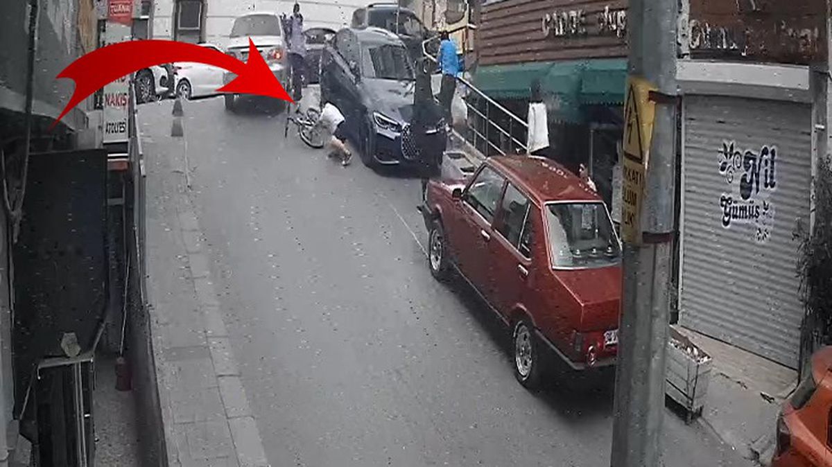Dönercideki yağ kolileri patladı; araçlar birbirine girdi, vatandaş yerden kalkamadı