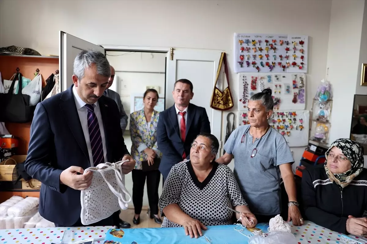 Edirne Valisi Yunus Sezer SODAM'larda incelemelerde bulundu