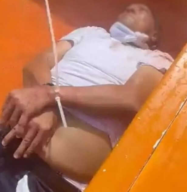 Hırsızlık yapan uyuşturucu baronunu ağırlık bağlayıp denize attılar! Cinayet anı kamerada