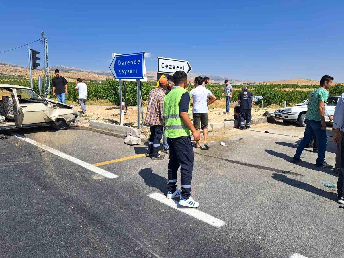 Malatya'da kaza: 5 yaralı, 1 ölü