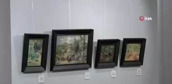 Ressam Zeki Faik İzer'in gün yüzüne çıkmamış eserleri Ankara'da sanatseverler ile buluştu