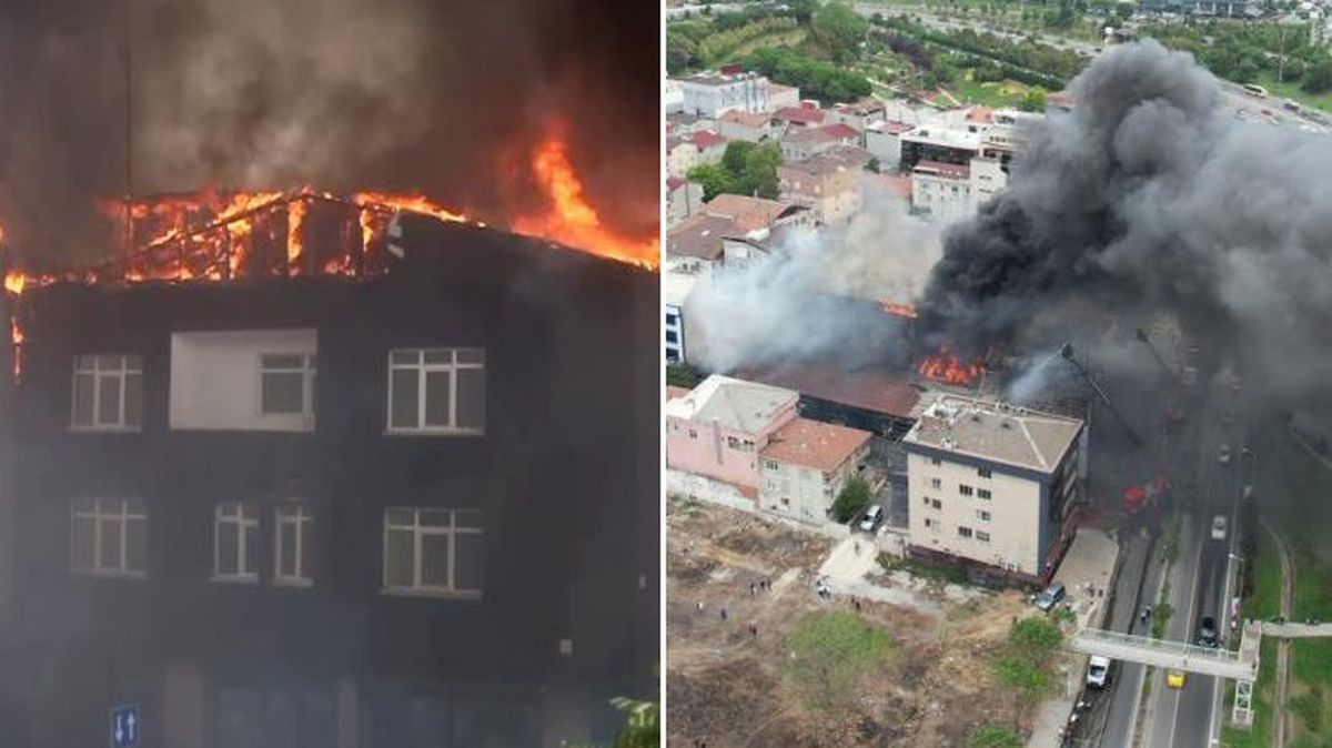 Son Dakika: İstanbul'da 2 katlı iş yerinde çıkan ve yan binalara sıçrayan yangın kontrol altın alındı