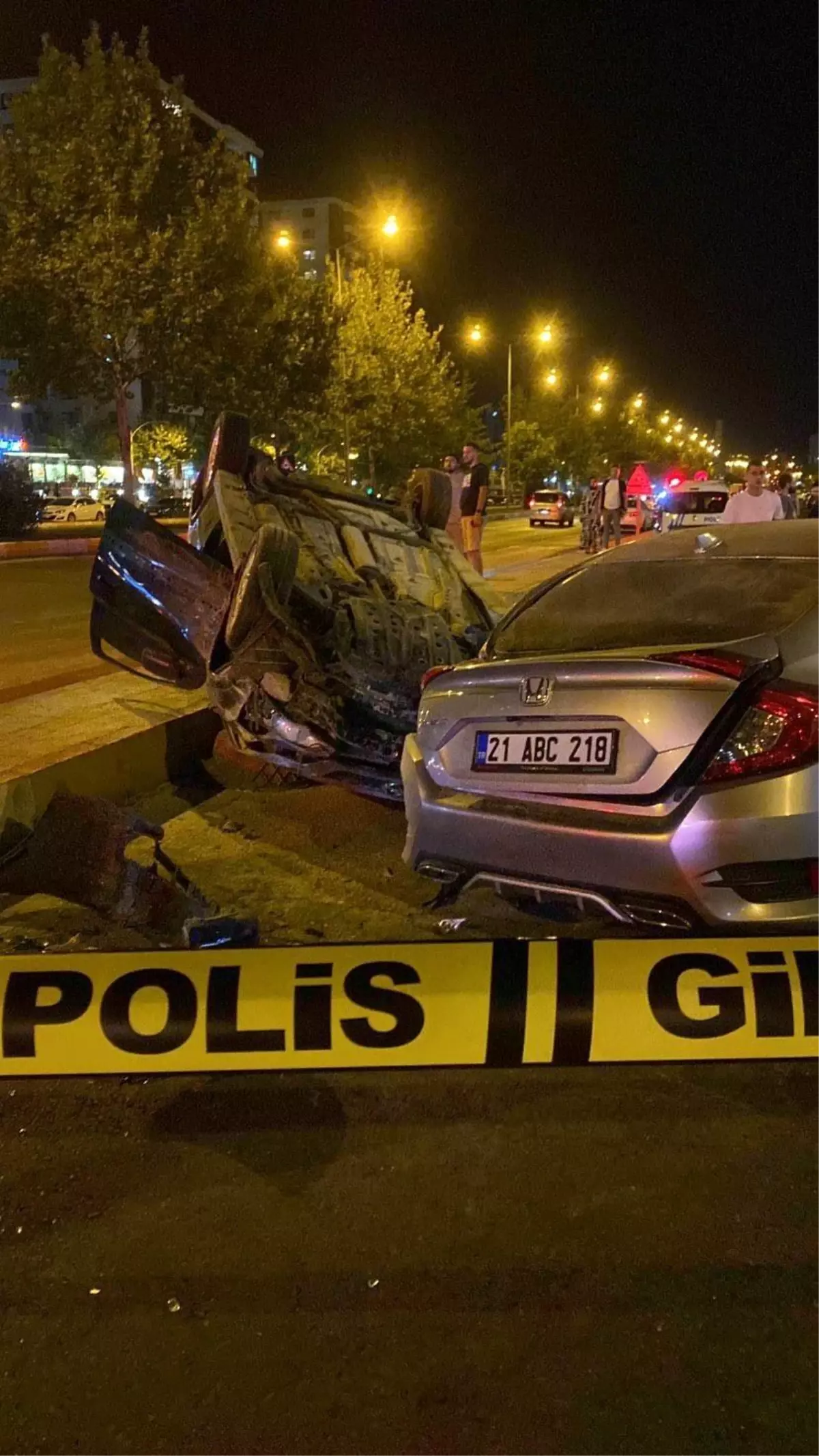 Diyarbakır'da otomobil kazası