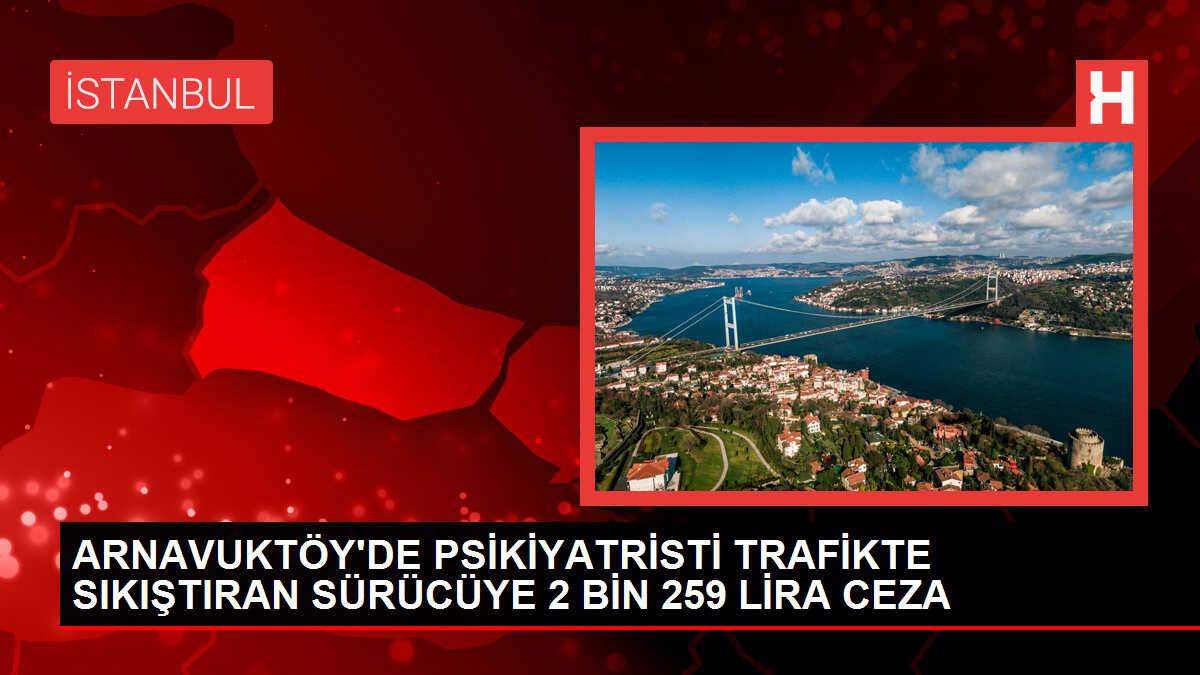 Psikiyatristin trafikte sıkıştırılması sosyal medyada paylaşıldı