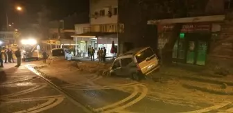 Balıkesir'in Savaştepe ilçesinde sağanak yağış yaşamı olumsuz etkiledi