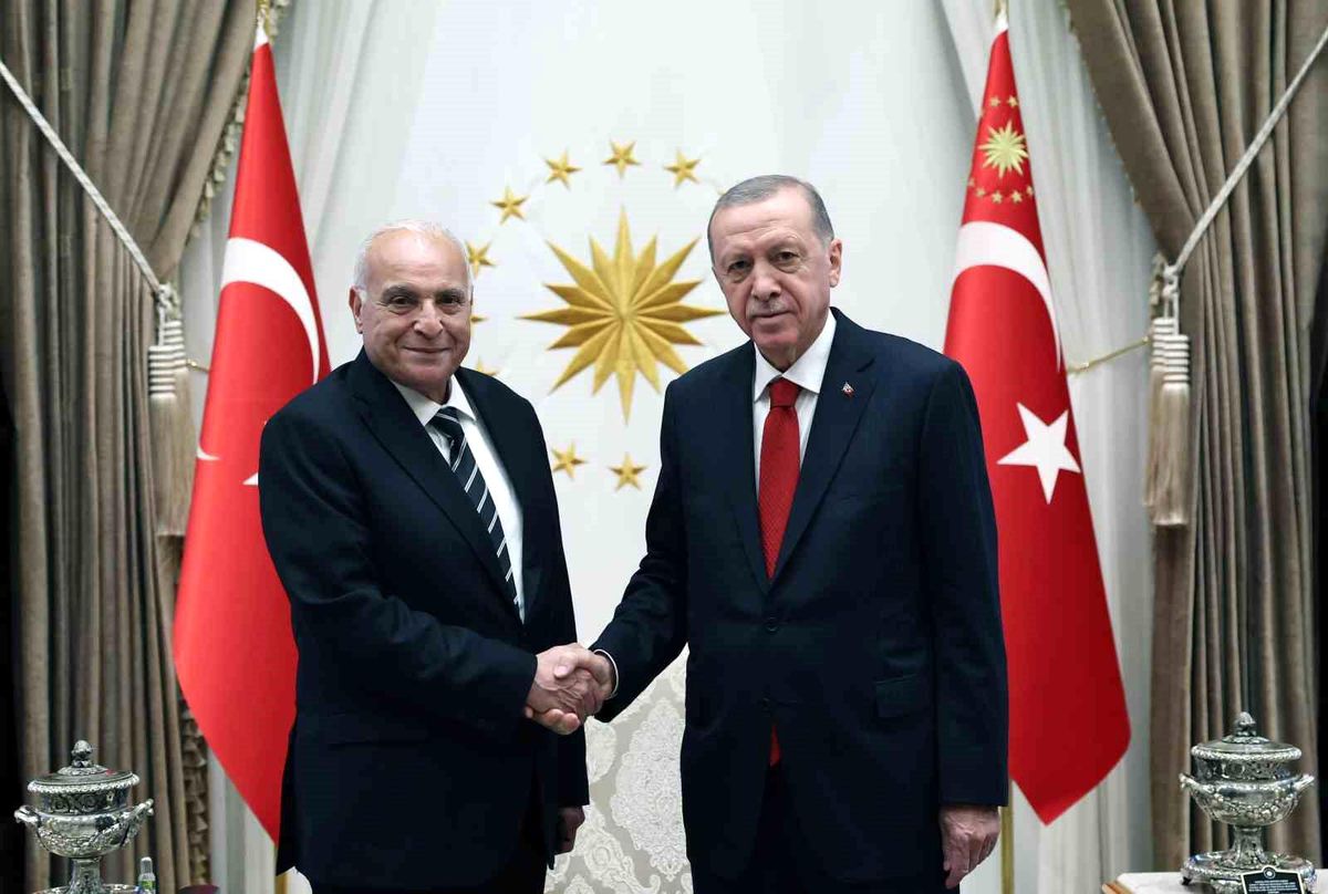 Cumhurbaşkanı Erdoğan, Cezayir Dışişleri Bakanı Attaf'ı kabul etti