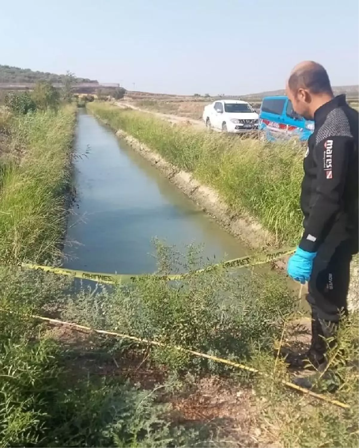 Hatay'da sulama kanalında erkek cesedi bulundu