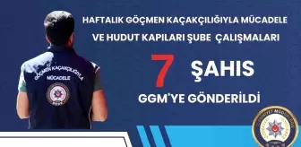 Nevşehir'de 7 yabancı uyruklu şahıs sınır dışı edildi