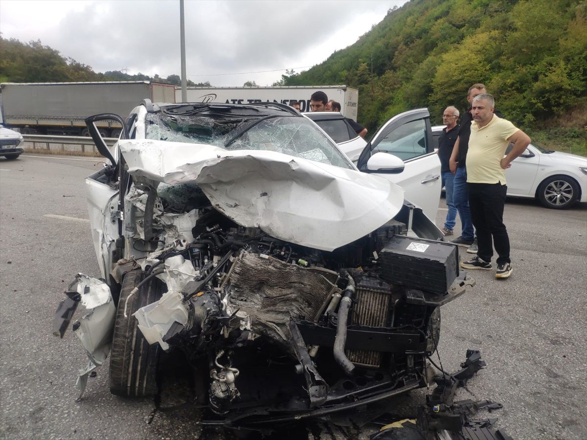 Samsun'da trafik kazasında 1 kişi öldü, 1 kişi yaralandı