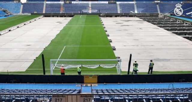 Santiago Bernabeu Stadı'nın teknoloji harikası zemin sistemi ağızları açık bıraktı Santiago Bernabeu Stadı'nın teknoloji harikası zemin sistemi ağızları açık bıraktı