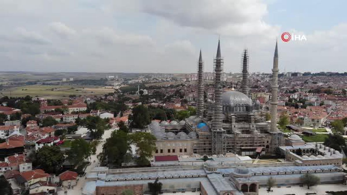 Selimiye Camisi Restorasyonu 2025'ten Önce Tamamlanacak