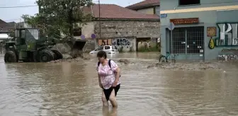 Yunanistan'da orman yangınlarının ardından sel felaketi yaşanıyor