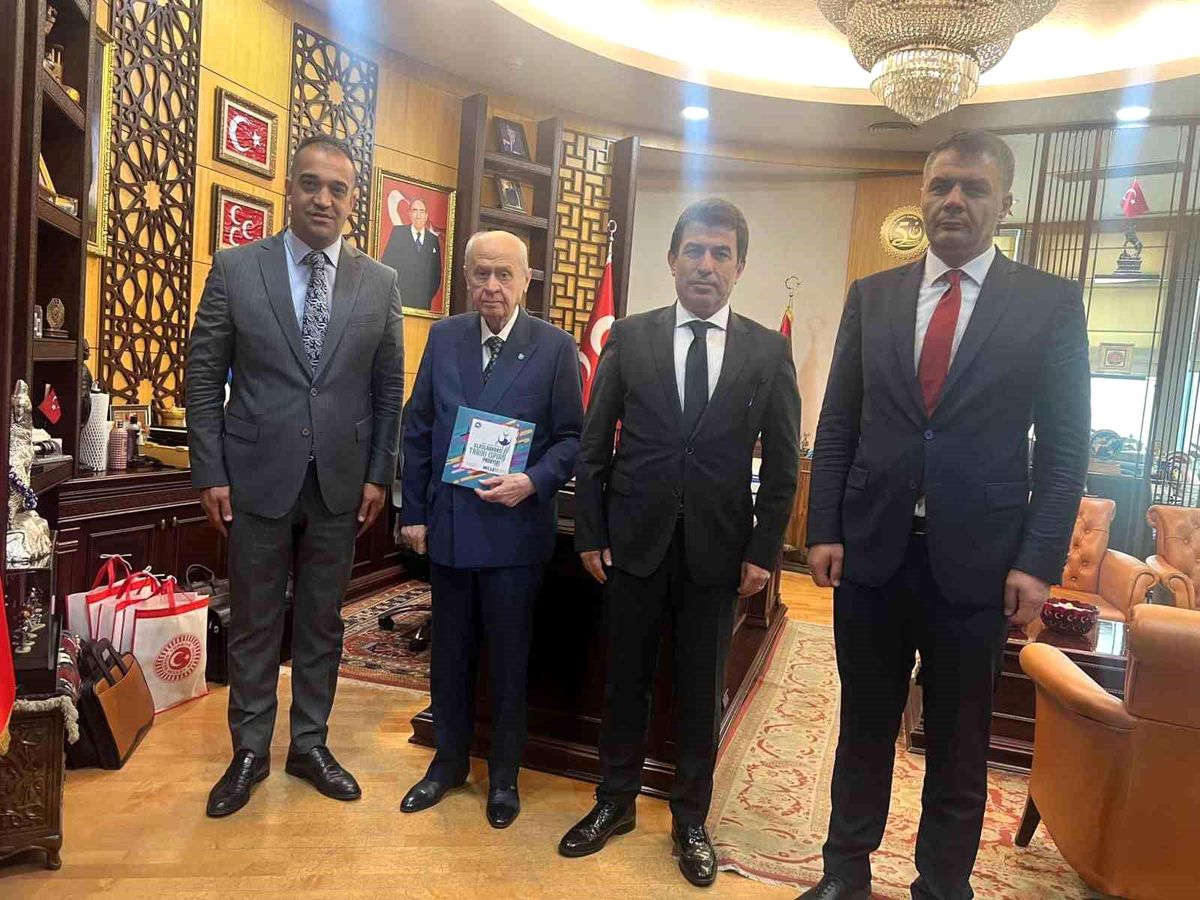 MHP Erzurum İl Başkanı Adem Yurdagül Ankara'da ziyaretlerde bulundu
