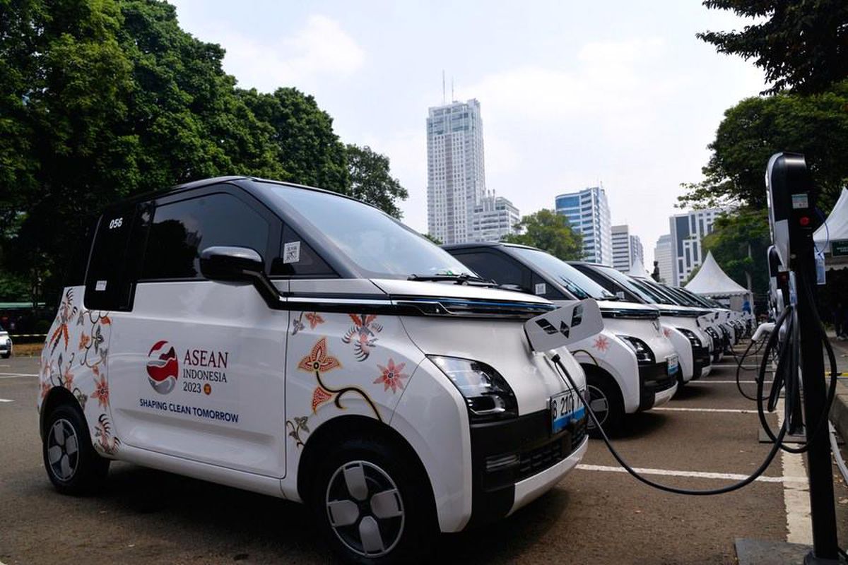 Wuling Motors Endonezya, ASEAN Zirvesi'nde elektrikli araç filosuyla hizmet veriyor