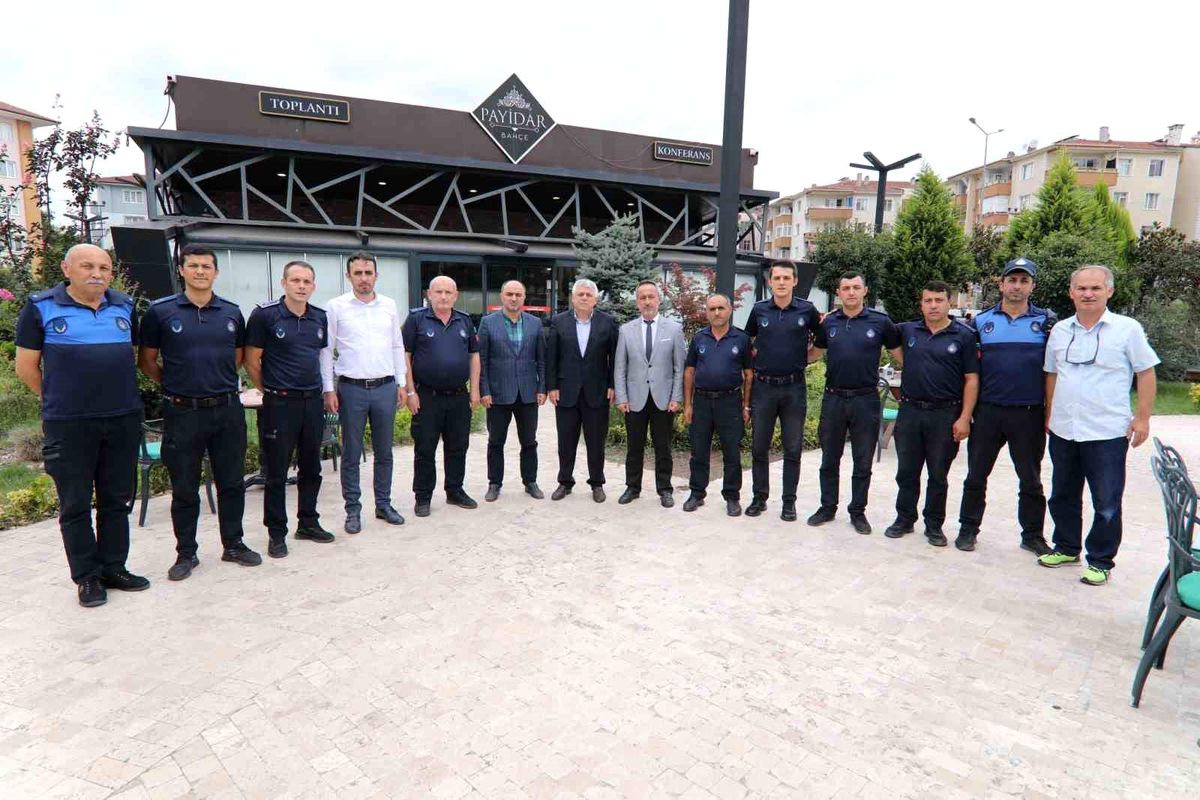Erenler Belediye Başkanı Zabıta Teşkilatı'nın 197. Kuruluş Yıl Dönümü'nü kutladı