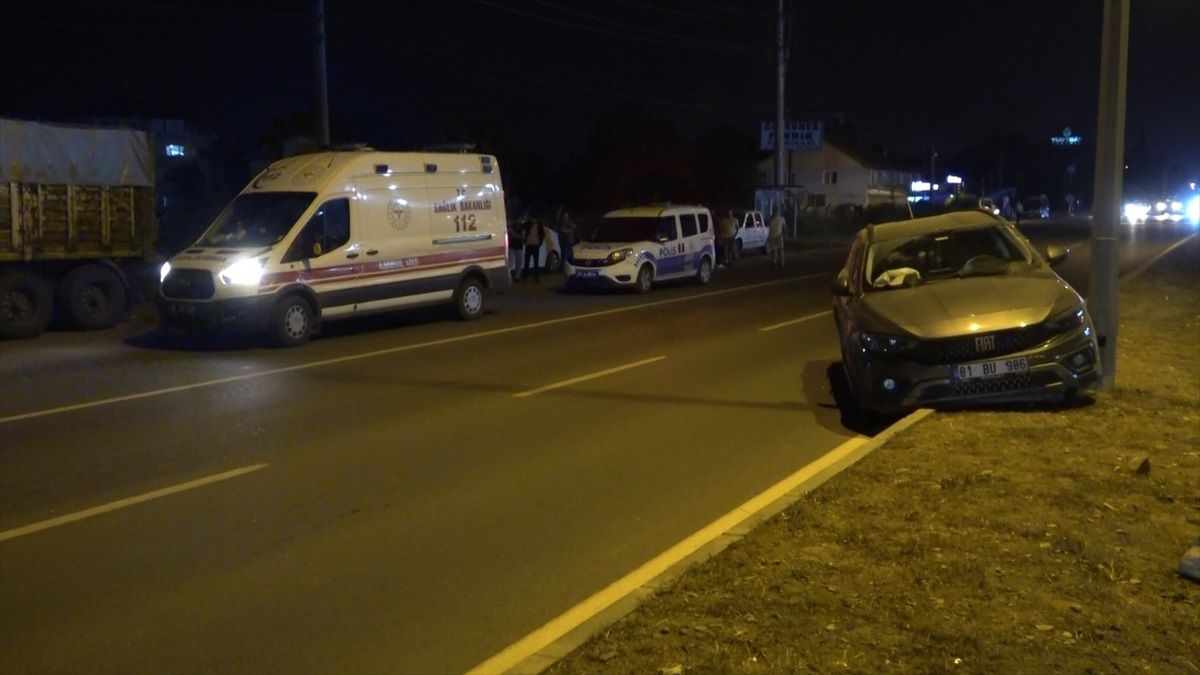 Düzce'de meydana gelen trafik kazalarında 3 kişi yaralandı