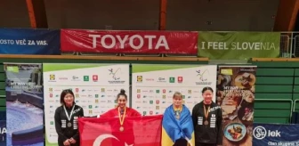 Ebru Acer, Sheffield 2023 Para Masa Tenisi Avrupa Şampiyonası'nda altın madalya kazandı