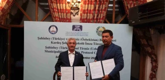 Şahinbey Belediyesi ve Özbekistan'ın Tirmiz Belediyesi Kardeş Belediye Protokolü İmzaladı