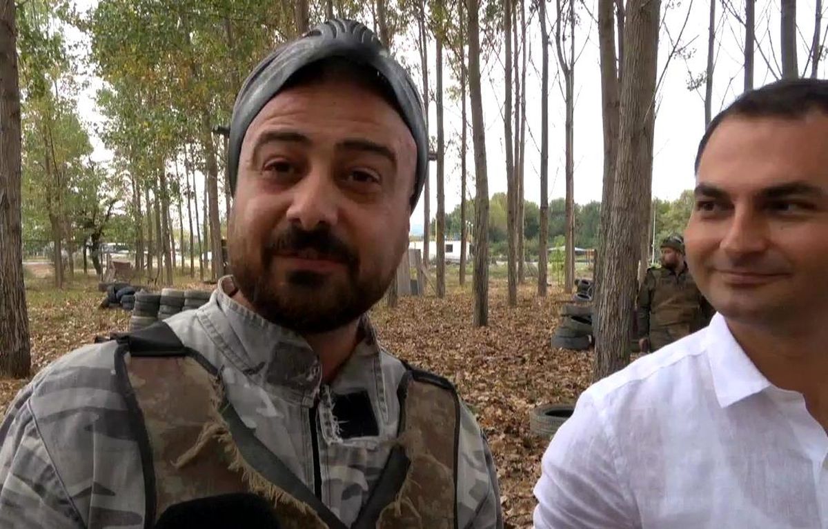 Düzce'de Pazarcılar ve Zabıta Ekipleri Paintball Meydanında Buluştu