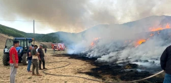 Erzurum'da Ot Yangını: Vatandaşın Bir Yıllık Emeği Kül Oldu