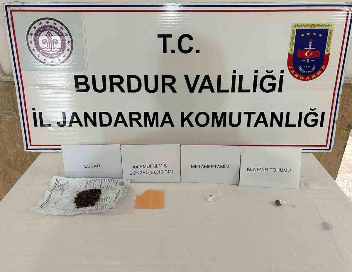 Burdur'da Uyuşturucu Operasyonu: 1 Tutuklama