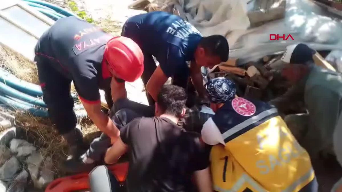Malatya'da çapa motoru devrildi: 1 yaralı