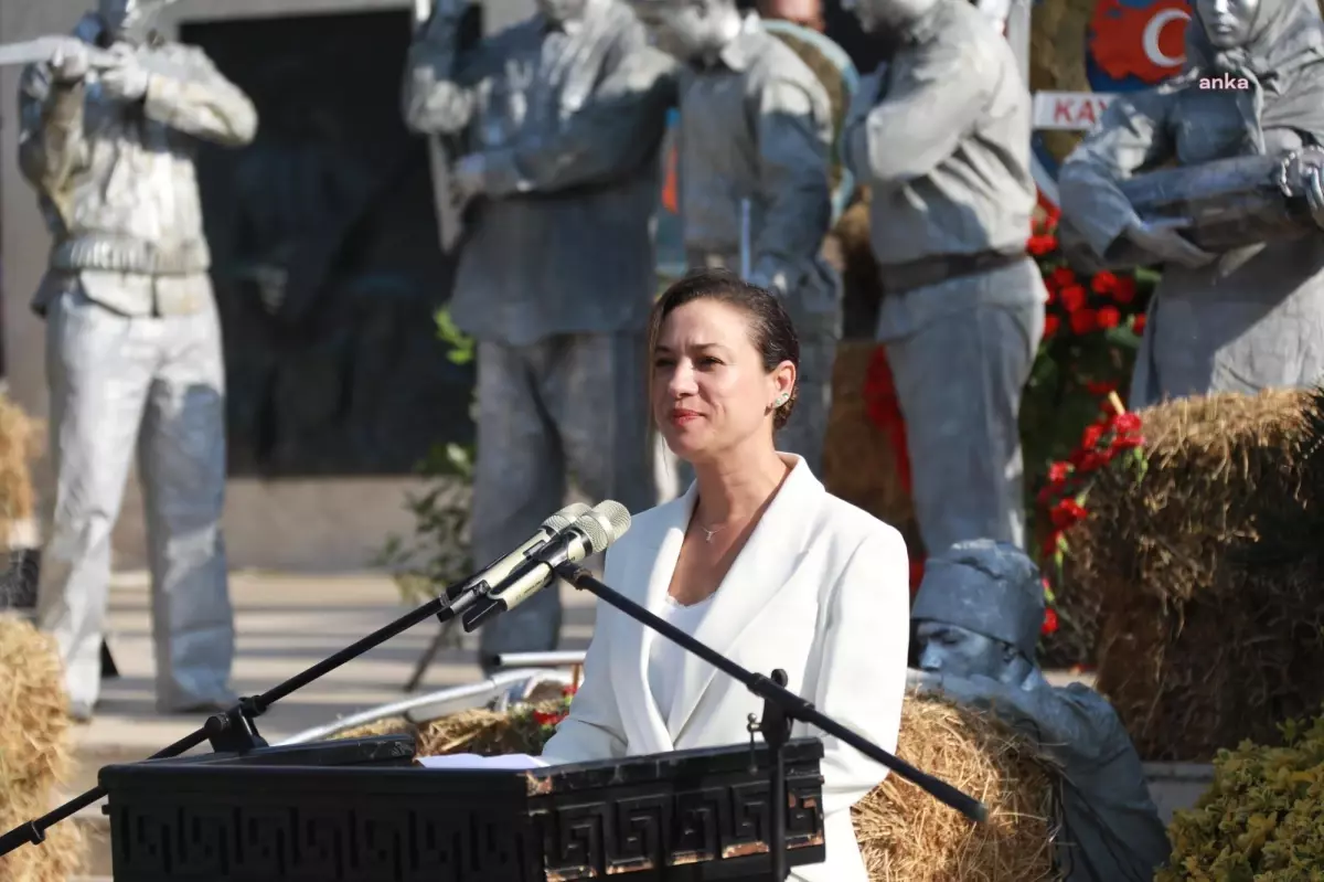 Selçuk'un düşman işgalinden kurtuluşunun 101. yılı için resmi tören düzenlendi