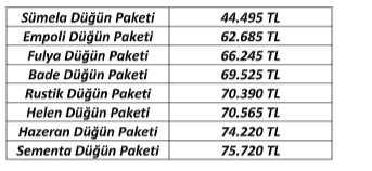 Evlilik Hazırlığı Yapanlara Özel Bütçe Dostu Düğün Paketleri 2023 Evlilik Hazırlığı Yapanlara Özel Bütçe Dostu Düğün Paketleri 2023