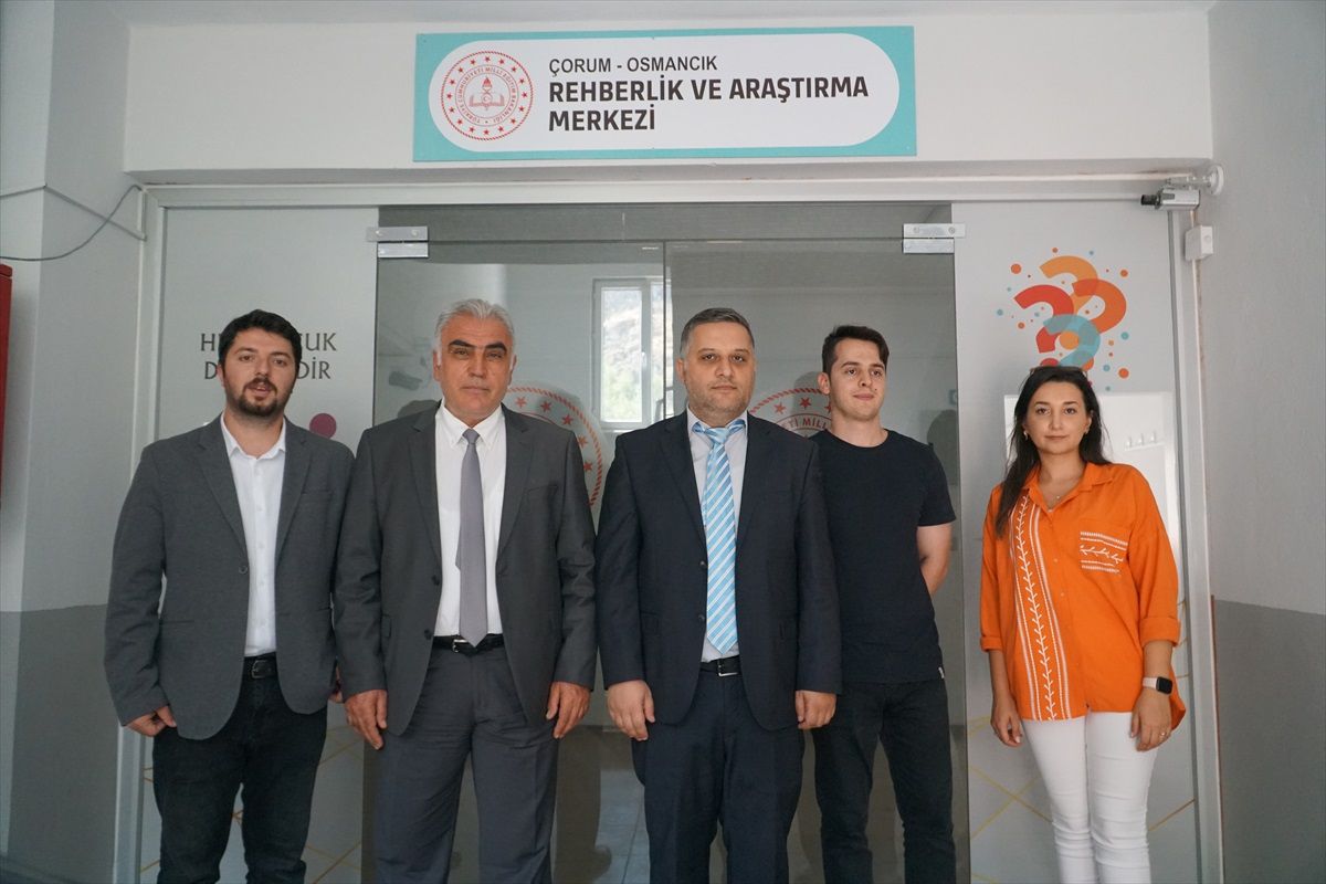 Çorum'un Osmancık ilçesinde Rehberlik ve Araştırma Merkezi açıldı