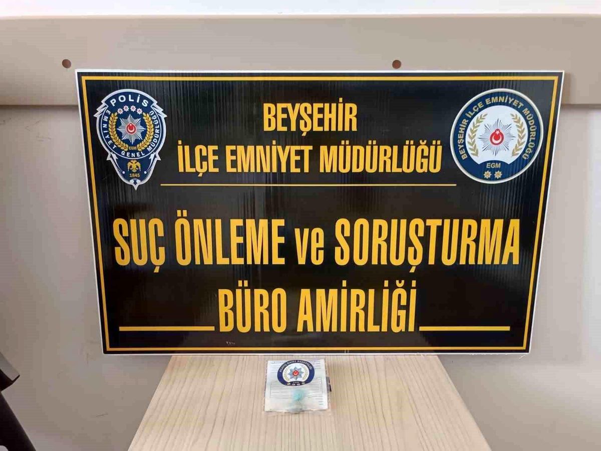 Beyşehir'de Uyuşturucu Operasyonu: 1 Kişi Gözaltına Alındı
