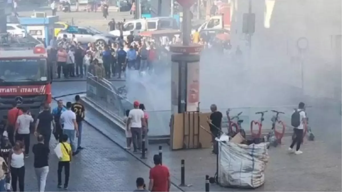 Vezneciler metro istasyonunda yangın mı çıktı? Vezneciler metro yangın neden çıktı, söndürüldü mü?