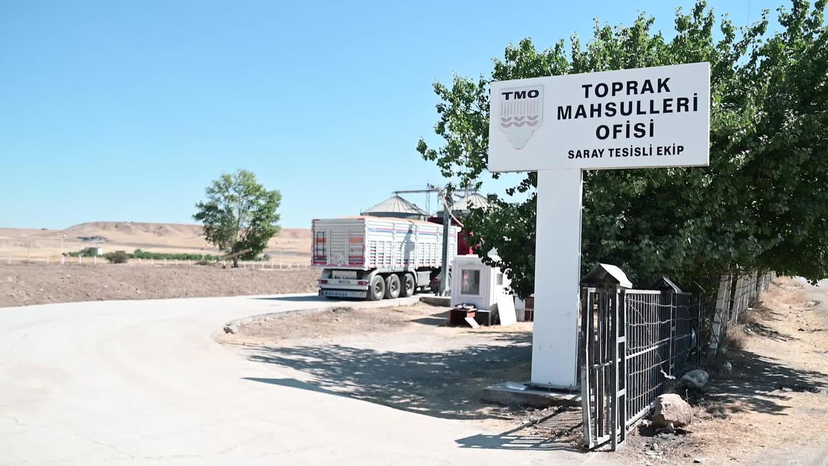 Yozgat'ta Silolar Dolunca 270 Bin Ton Hububat Açık Alanlara Depolandı