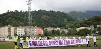 Artvin Hopaspor ile Küçükçekmece Sinop SK Maçının Geliri SMA'lı Bebeğe Bağışlandı