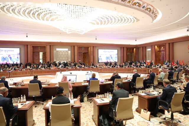 Cumhurbaşkanı Erdoğan'ın da katıldığı G20 Liderler Zirvesi başladı! İşte ilk görüntüler