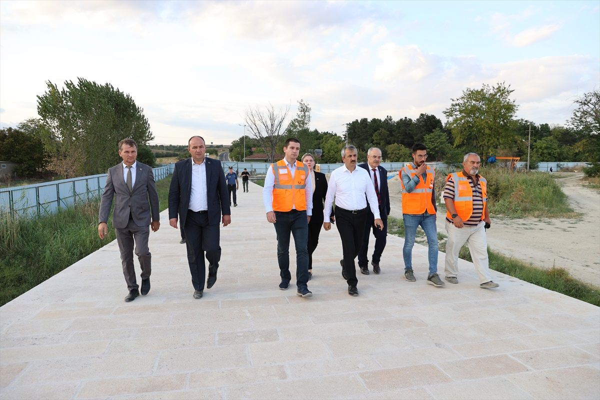 Edirne Valisi Yunus Sezer, Uzunköprü'deki Projeleri İnceledi